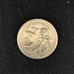 2021 D "Tuskegee" Alabama Quarter Coin Not easy to find