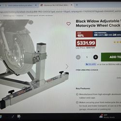 Motorcycle Wheel Chock
