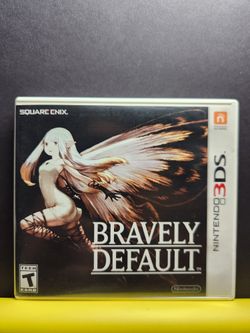 NINTENDO 3DS BRAVELY DEFAULT EMPTY COMPLETE BOX
