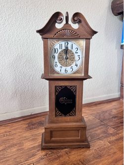 Westclox Vintage Grandfather Clock