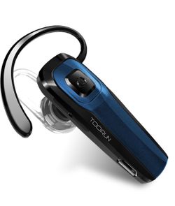 Bluetooth Headset V4.1 with Noise Cancelling Mic - Blue