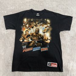 WWE Authentic Retro 2007 Smackdown/Raw/ECW Mens T-shirt