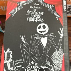 The Nightmare Before Christmas Manga book