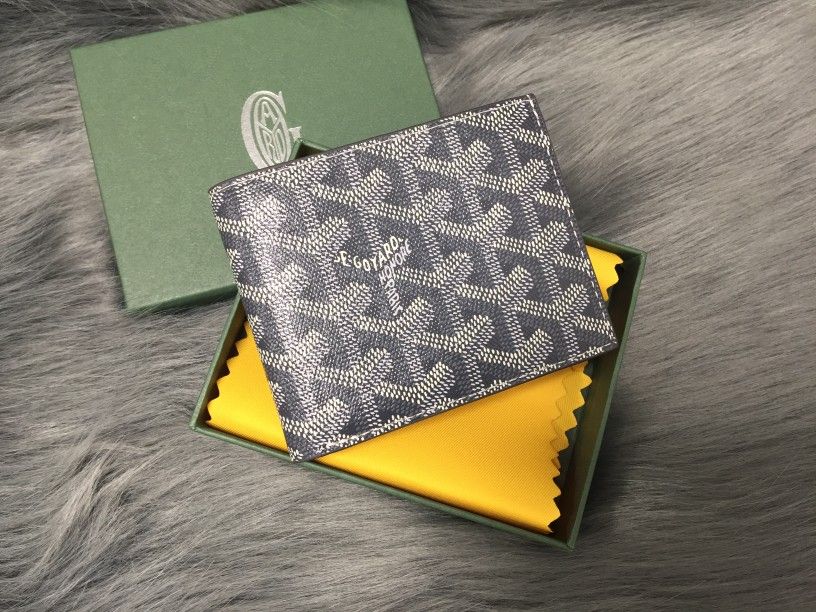 Goyard Victoire Wallet Grey