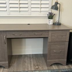 Grey Elegant Desk 