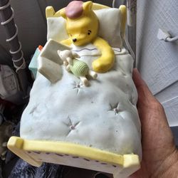 Vintage Winne The Pooh And Piglet Nightlight