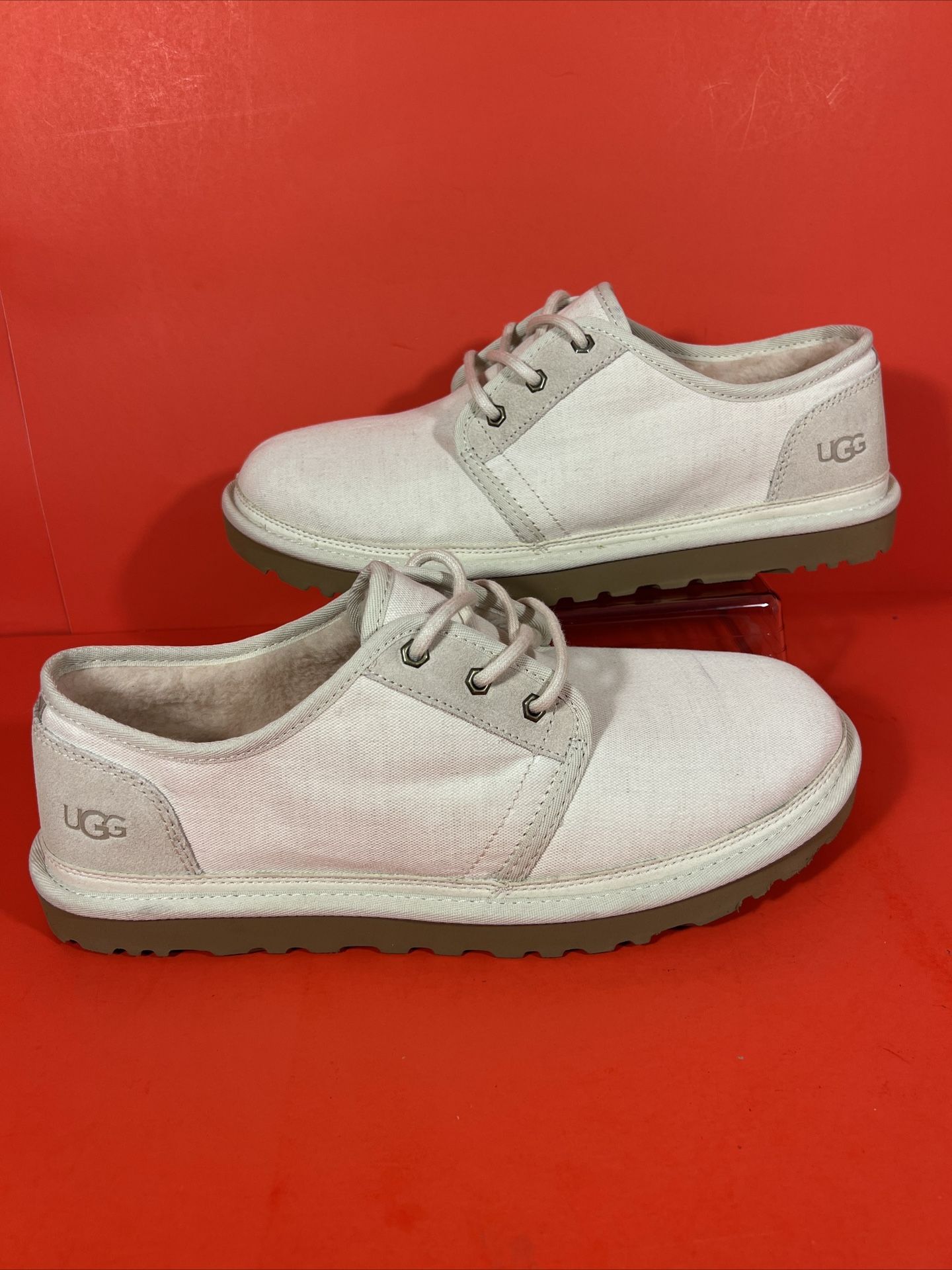 UGG NEUMEL LOW CANVAS 1129070 WHITECAP MEN'S SHOE (AUTHENTIC