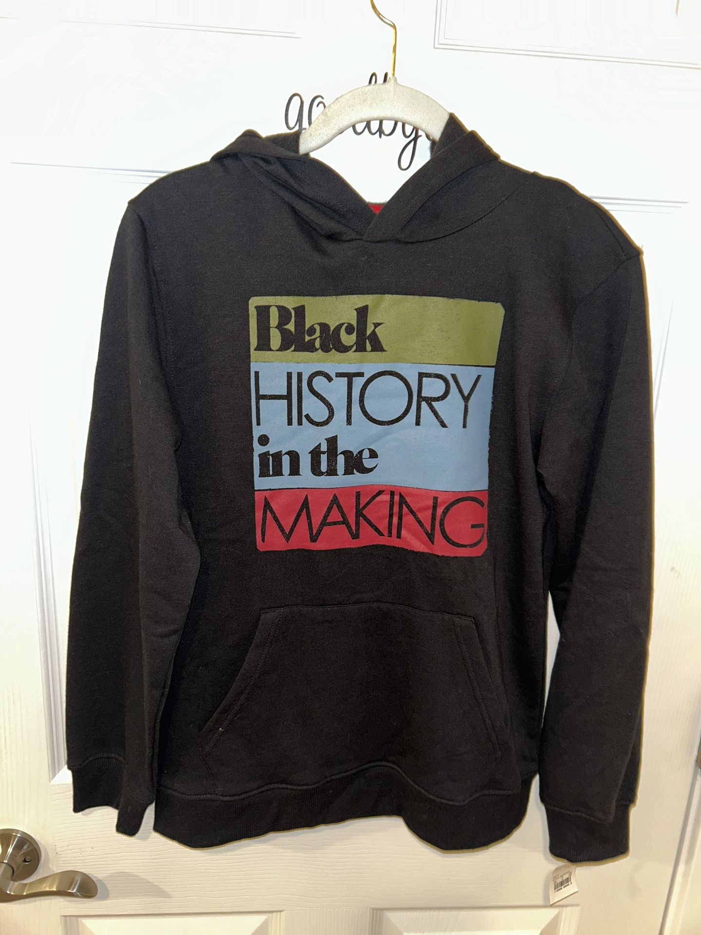 “Black History In The Making” Kid’s Sweatshirt In Size Large-NEW WITH TAGS
