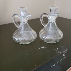 Set Of  Oil Or Dressing Dispensers