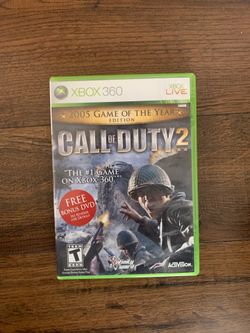 Call of duty 2 xbox 360