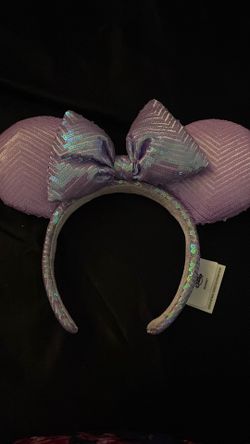Purple Disney ears