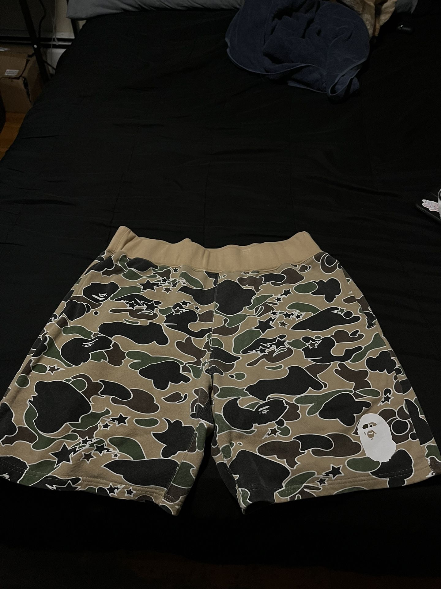 Bape Camo Shorts & Matching Bape Tshirt