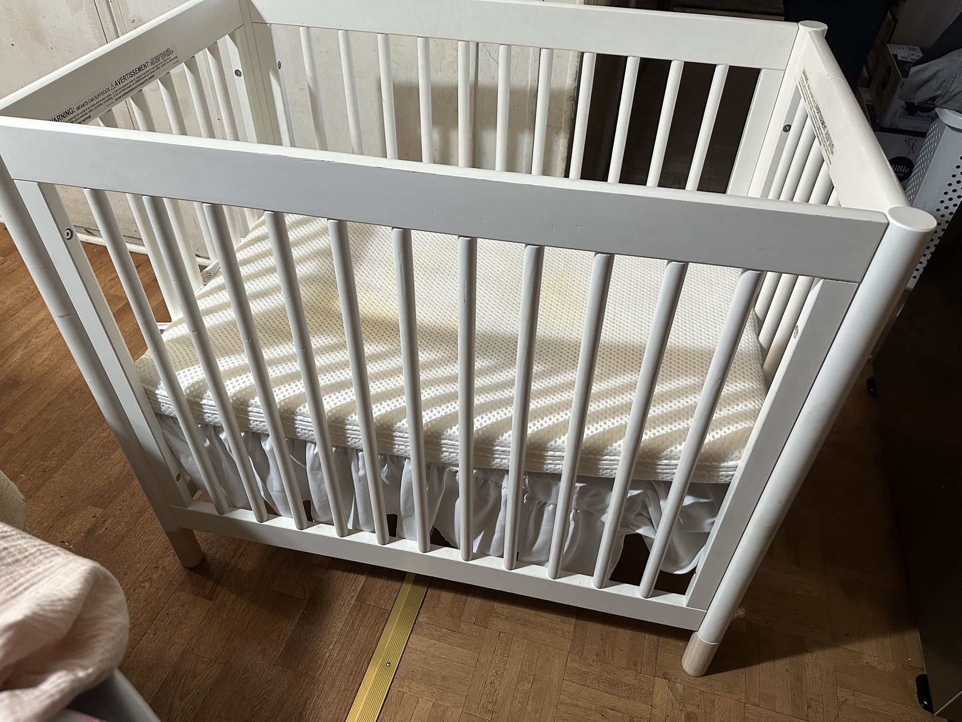 Babyletto Hudson Mini Crib Newton mini crib mattress