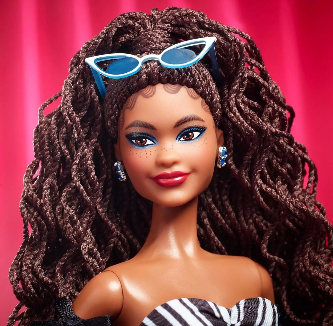Braids New African American Barbie Dolls Mattel Barbie Black