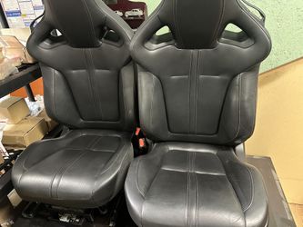 Jaguar F-Type Seats Sport Black Red Stitch Seat