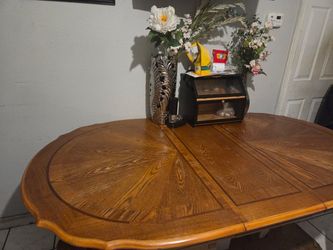 Real wood table