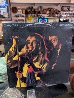 Vintage Cheap Trick At Budokan Vinyl LP 1978 Epic PE 35795 Live Album