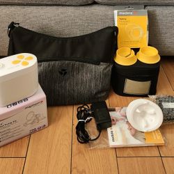 Medela Double Electric Breast Pump Complete With New Accessories. Fontana Pickup.