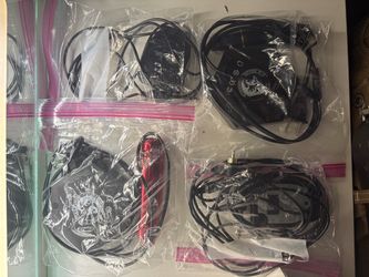 Tattoo Machine Power Supply Lot with Cables