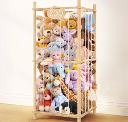 Stuffed Animal Zoo Storage Tower