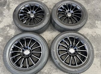 20" Mercedes Benz OEM AMG G500 G550 G55 G Wagon Black Wheels Tires 280B