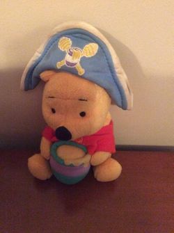 FISHER PRICE BEAN STUFFED WINNIE THE POOH