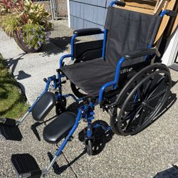 Like New Drive Wheelchair 
