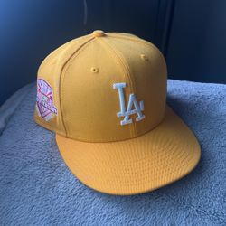 LA Hat: Pink Lemonade