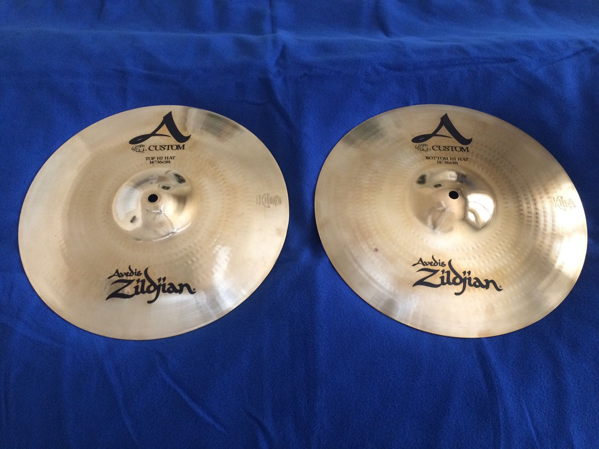 Zildjian - A Custom - 14” High Hat Cymbals - NEW!