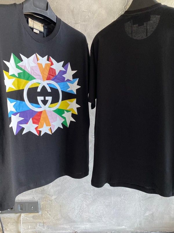 Men's Interlocking G star Tshirt