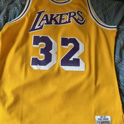 Magic Johnson Lakers jersey 