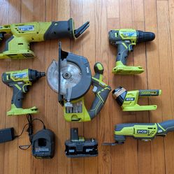 Ryobi ONE+ Tool Set