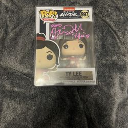 Ty Lee Signed Funko Pop