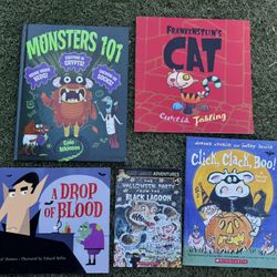 Set Of 5 Children’s Halloween Books