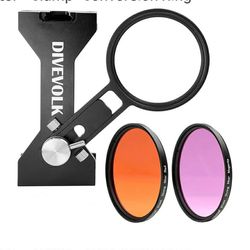 New Expansion clamp for seatouch 4 max housing Including Red Filter/Purple Filter + Clamp+ Conversion Ring