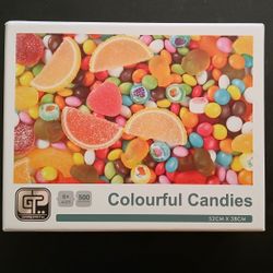 Colorful Candies - 500 Piece Puzzle 
