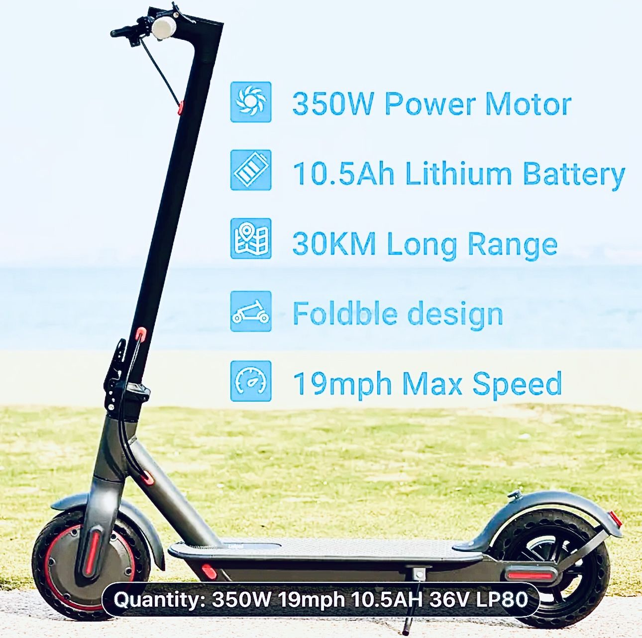 NEW Electric Scooter 20 miles range Comes👌 assembled and fully charged… lots available