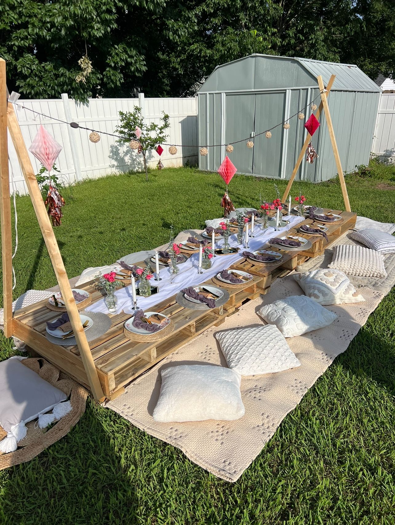 A Pallet table