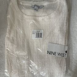 1 Brand New Nine West White Tank Top Medium