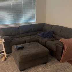 Couch And Ottoman For Sale 