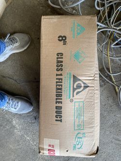 8” Class 1 Flexible Duct 25ft