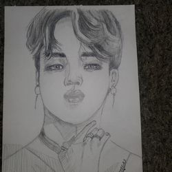 BTS JIMIN Sketch By The Artist  Angel 😇 23