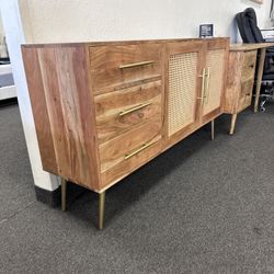 Solid Wood Console 