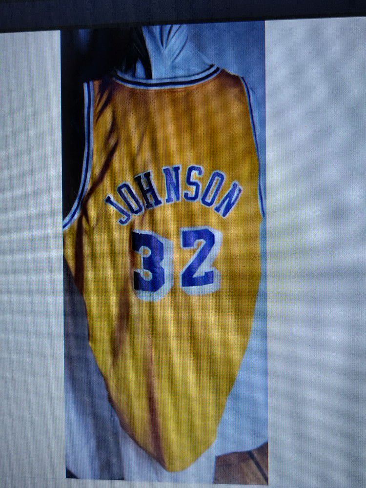 Vintage 1979-80 MAGIC JOHNSON 32 NBA All Star Jersey Size 54 MITCHELL &  NESS