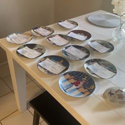 🍽️ Shirley Temple 11 Plate Set 