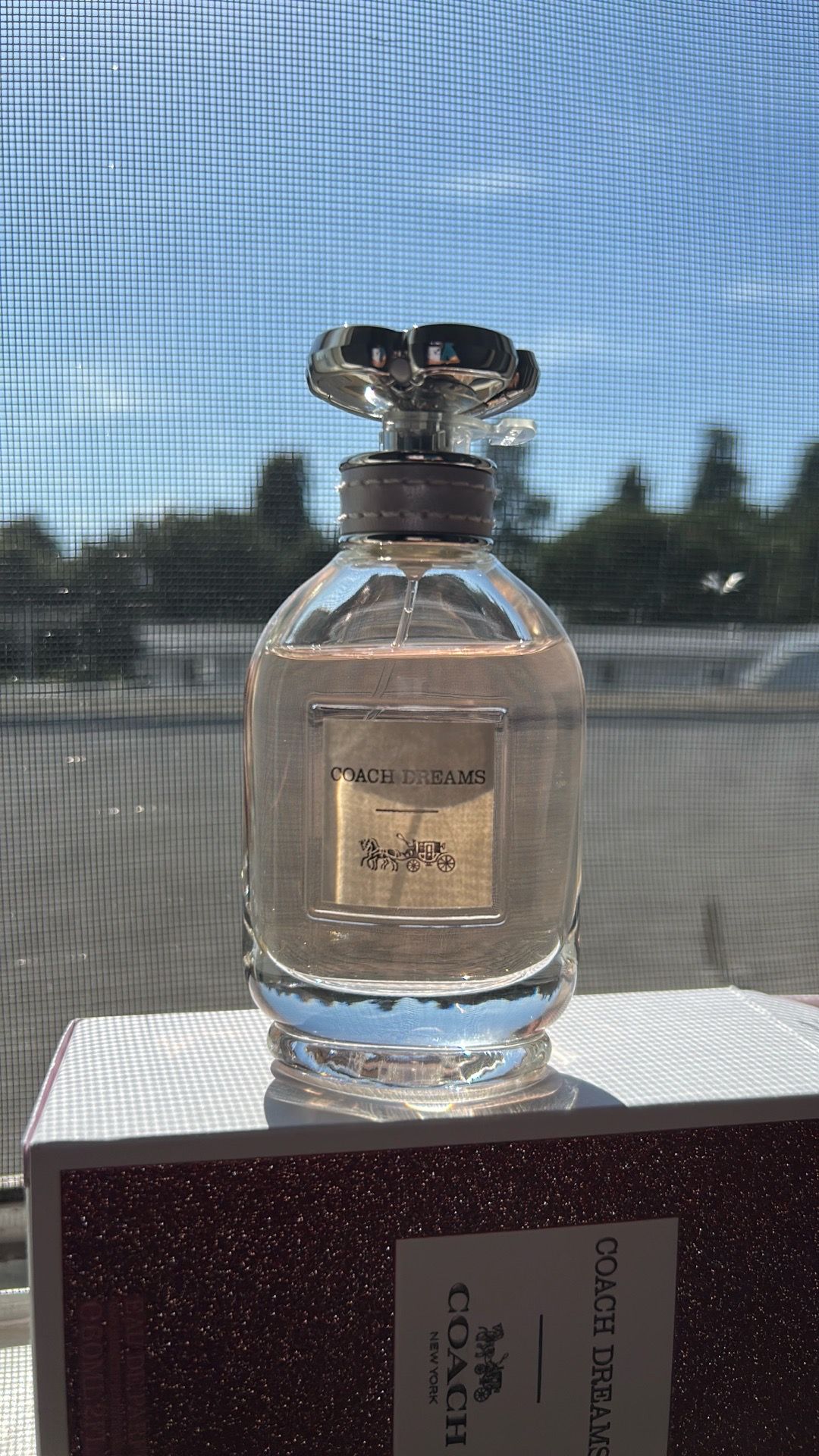 USED COACH DREAMS PERFUME 2FL OZ