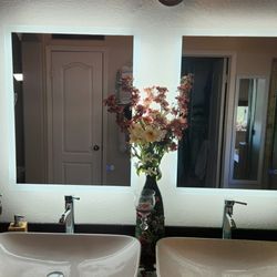 LED mirror for bathroom