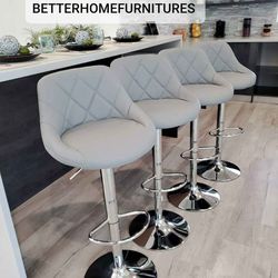 Brand New Adjustable Barstools In Box $75 Each- Shop Now Pay Later