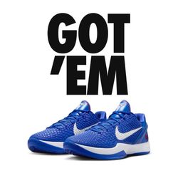 Kobe 6 Dodgers