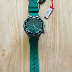 Mens SWISS LEGEND Neptune Green/Silver  Men’s  Watch